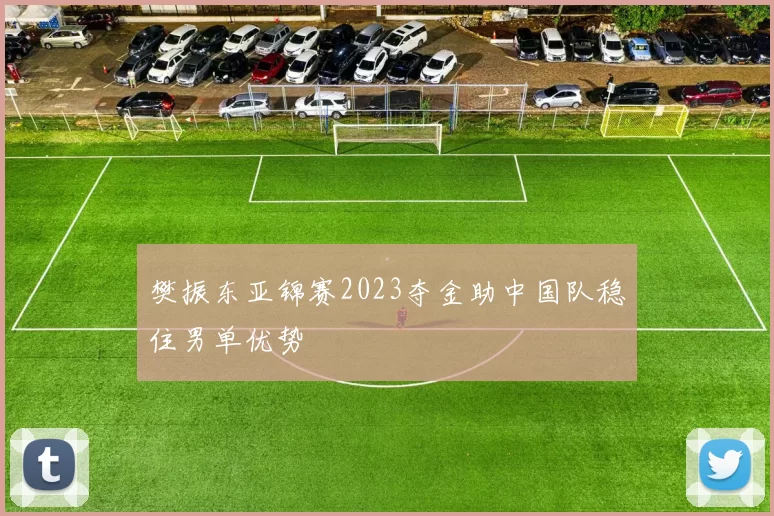 樊振东亚锦赛2023夺金助中国队稳住男单优势